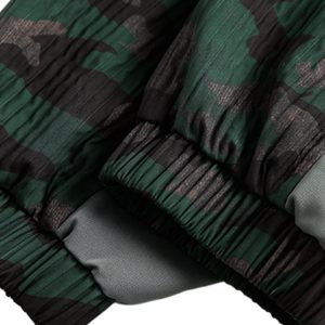 Concert Outfit Camouflage Diamond Patchwork Jacket