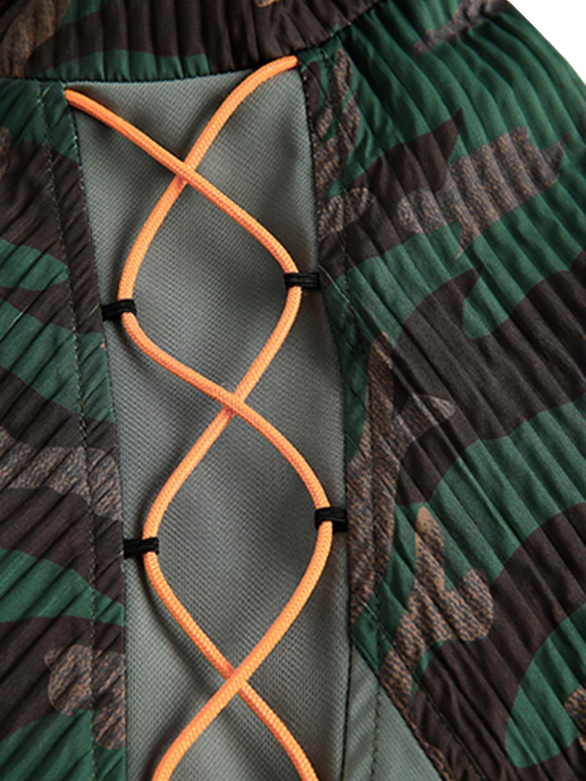 Concert Outfit Camouflage Diamond Patchwork Jacket Concert Outfit Camouflage Diamond Patchwork Jacket