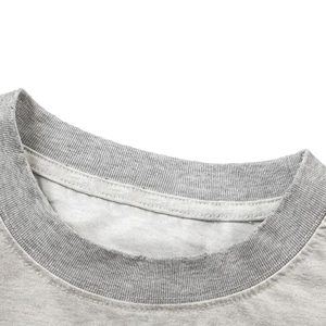 Concert Outfit Camouflage Faux Two-Piece Jersey Long Sleeve T-Shirt