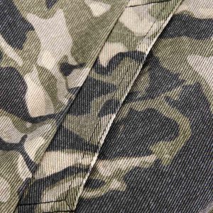 Concert Outfit Camouflage Fur Hooded Jacket