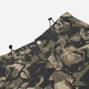 Concert Outfit Camouflage Multi-Pocket Work Pants