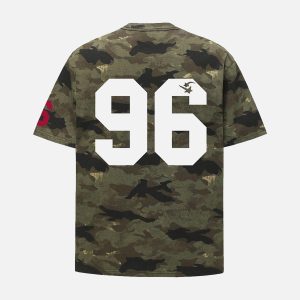 Concert Outfit Camouflage NO.96 Print T-Shirt