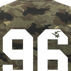 Concert Outfit Camouflage NO.96 Print T-Shirt