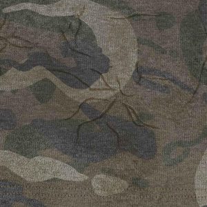 Concert Outfit Camouflage Patchwork Graphic T-Shirt