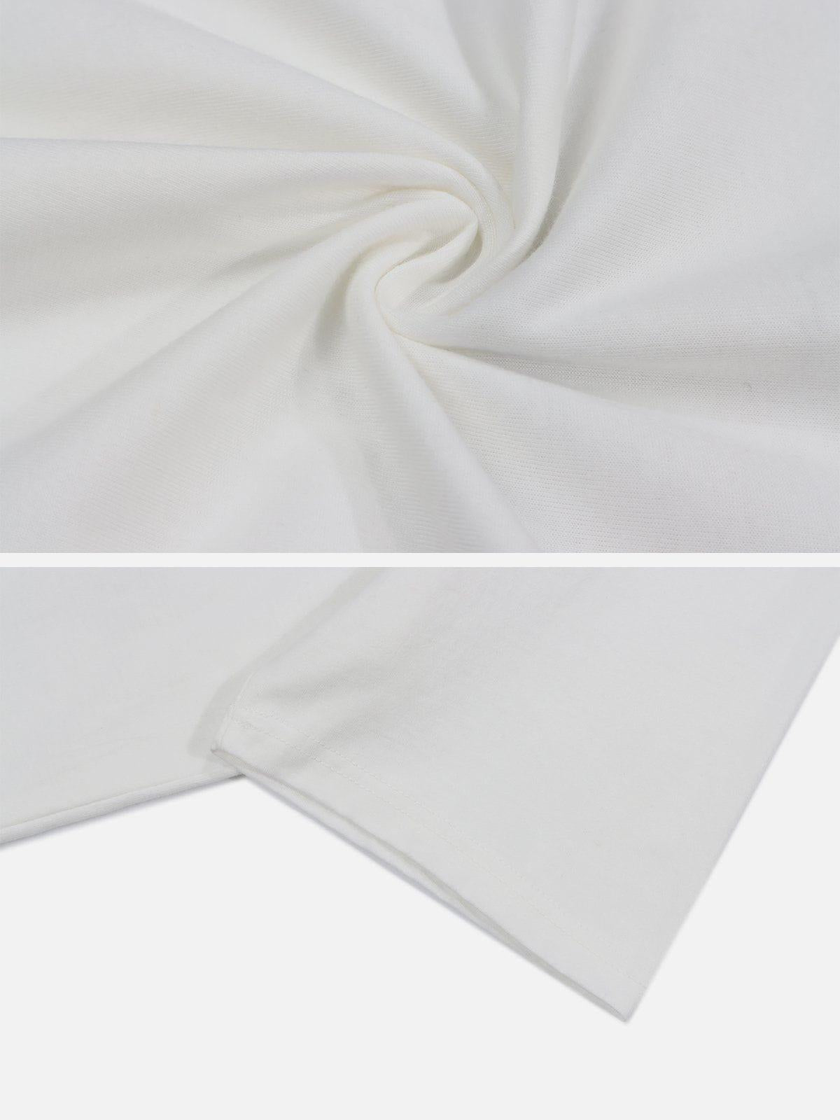 Concert Outfit Cartoon Car Print Tee Concert Outfit Cartoon Car Print Tee