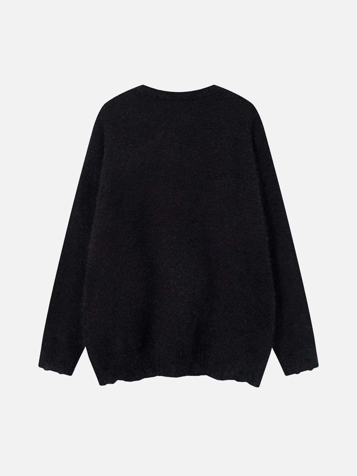 Concert Outfit Cartoon Spotted Puppy Sweater Concert Outfit Cartoon Spotted Puppy Sweater