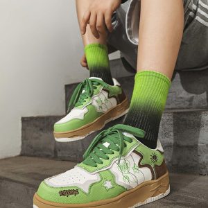 Concert Outfit Casual Sports Thick-Soled Board Shoes