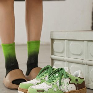 Concert Outfit Casual Sports Thick-Soled Board Shoes