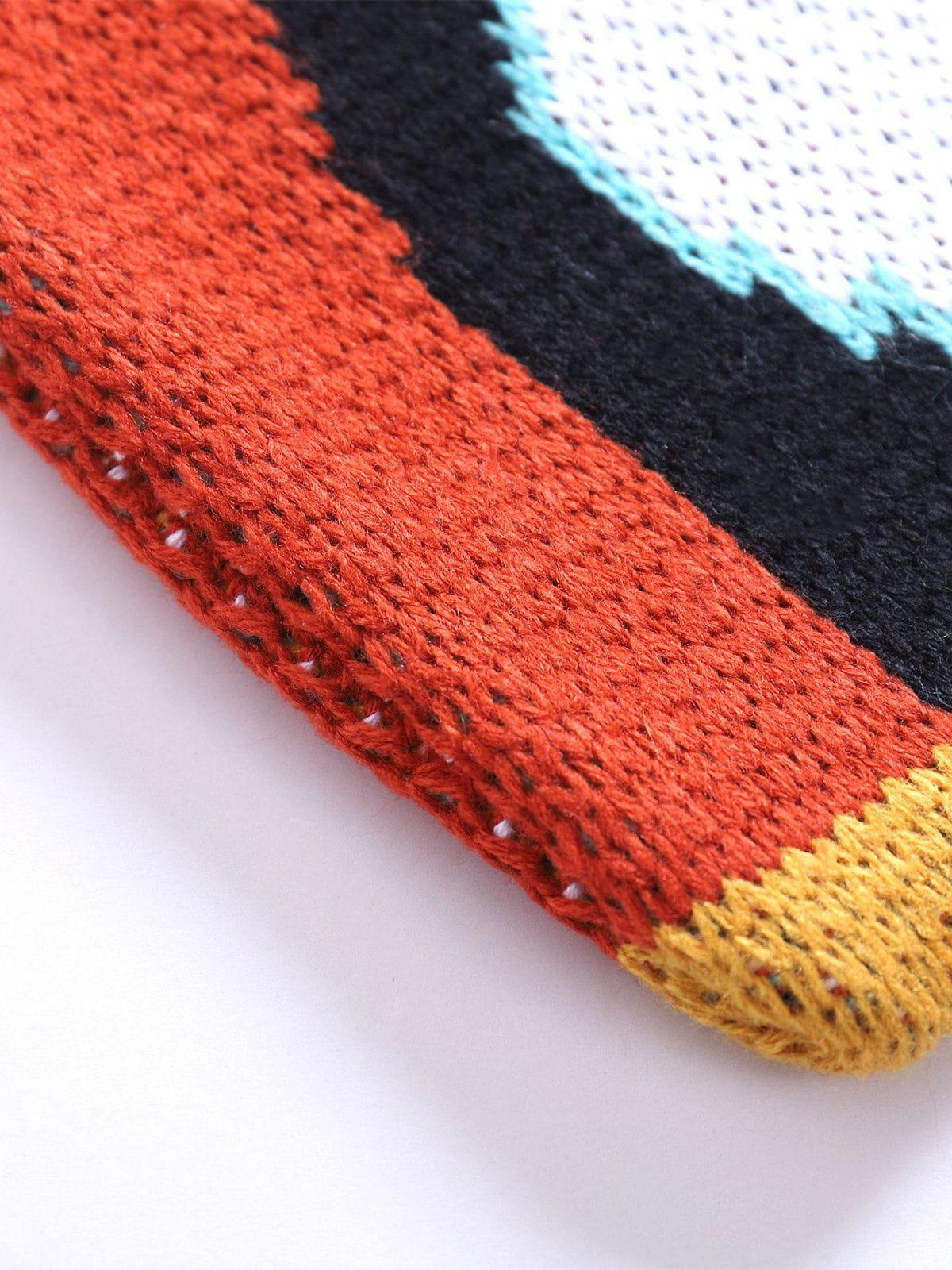 Concert Outfit Cat Graphic Knit Bag Concert Outfit Cat Graphic Knit Bag