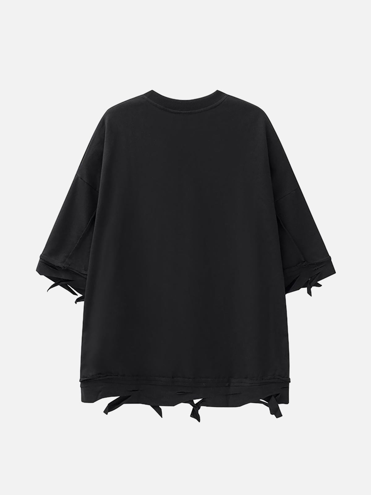 Concert Outfit Chain Decorated Oversized T-Shirt Concert Outfit Chain Decorated Oversized T-Shirt