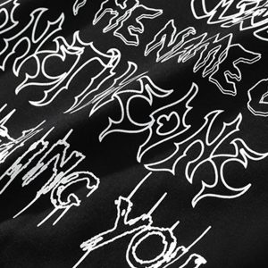 Concert Outfit Chain Decorated Oversized T-Shirt