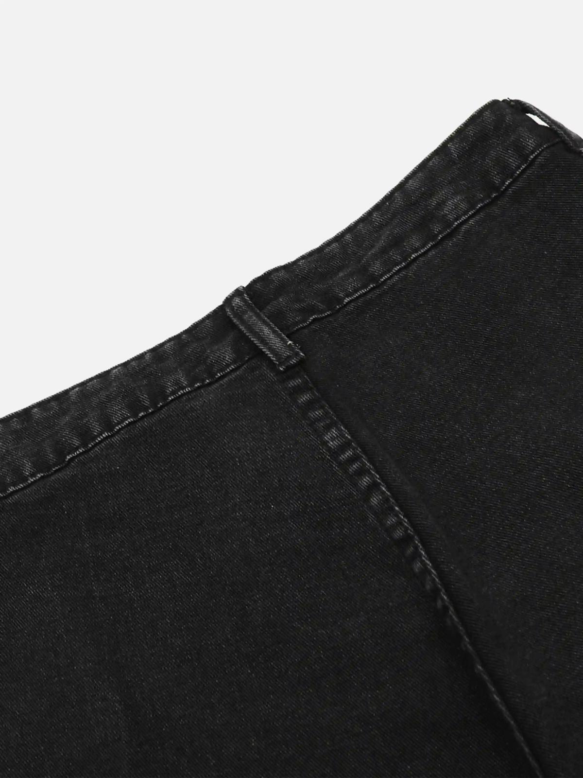 Concert Outfit Chain Design Big Pockets Cargo Jeans Concert Outfit Chain Design Big Pockets Cargo Jeans