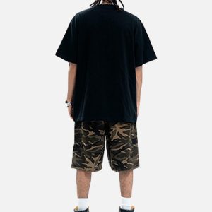 Concert Outfit Chain Print Crew Neck T-Shirt