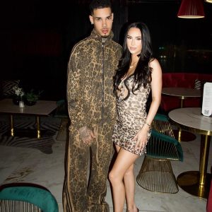 Concert Outfit Cheetah Print Suede Pants