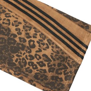 Concert Outfit Cheetah Print Suede Pants