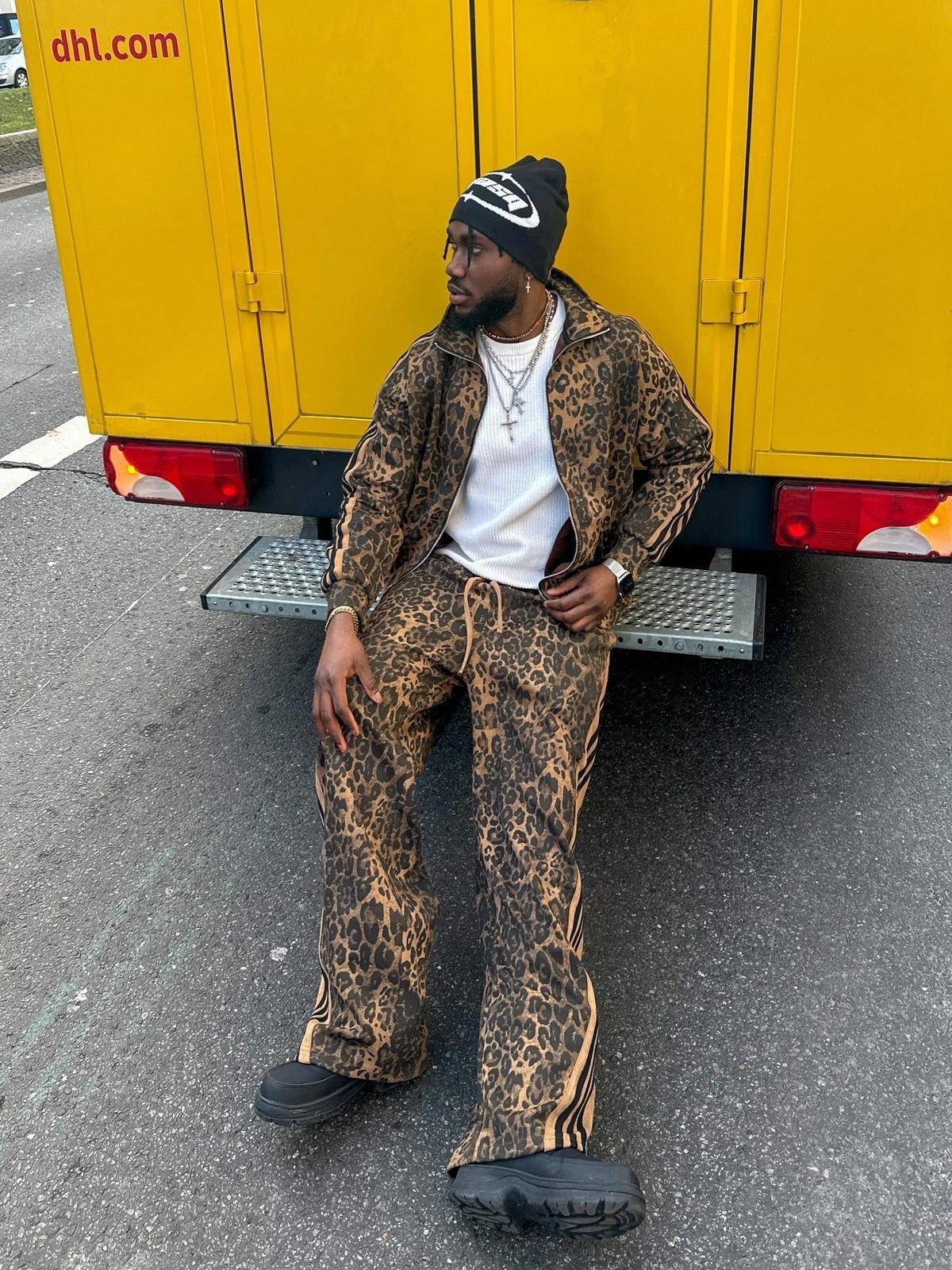 Concert Outfit Cheetah Print Suede Track Jacket Concert Outfit Cheetah Print Suede Track Jacket