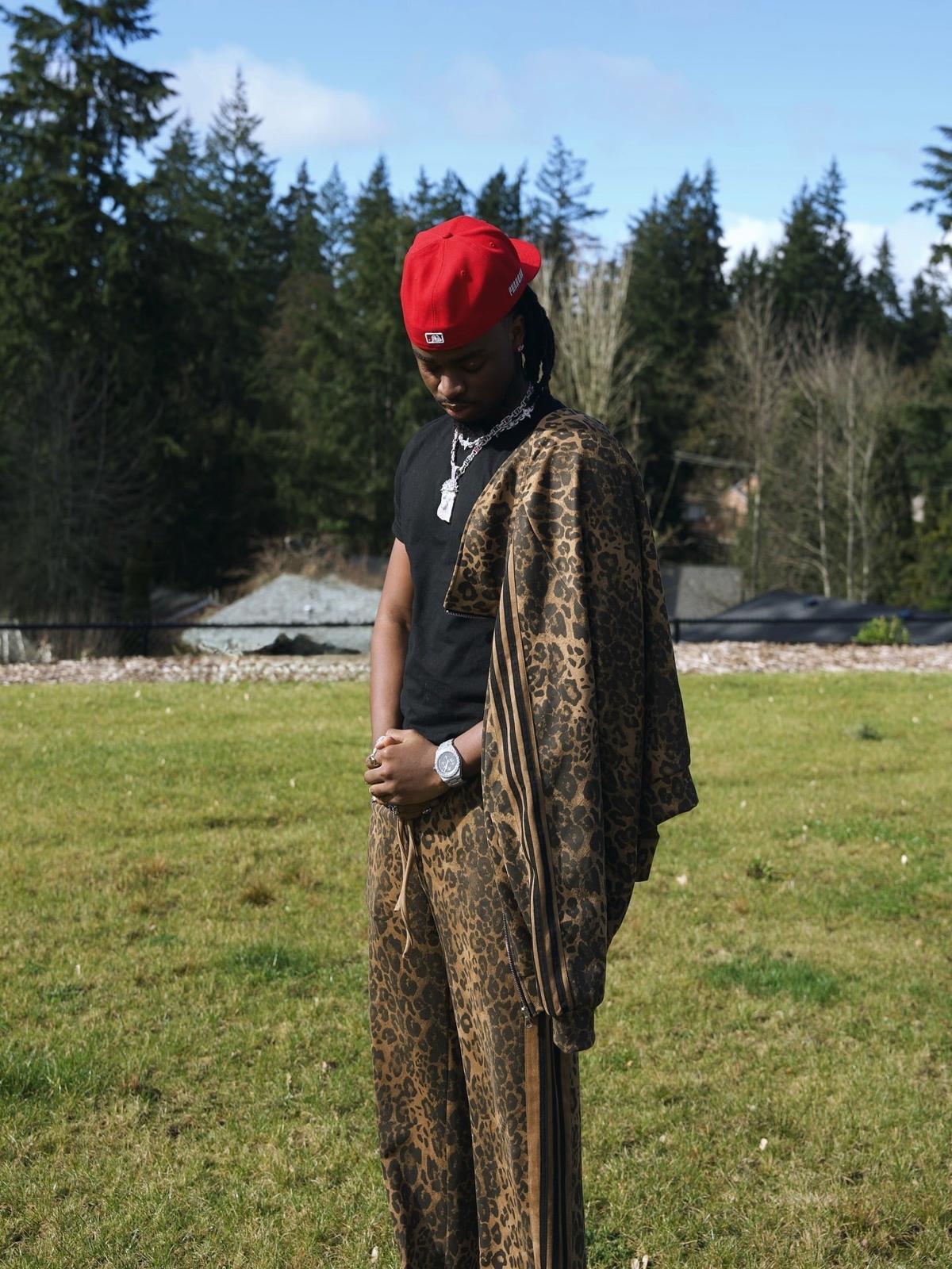 Concert Outfit Cheetah Print Suede Track Jacket Concert Outfit Cheetah Print Suede Track Jacket