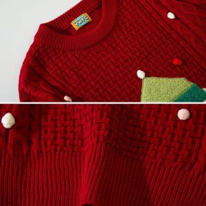 Concert Outfit Christmas Tree Design Sweater