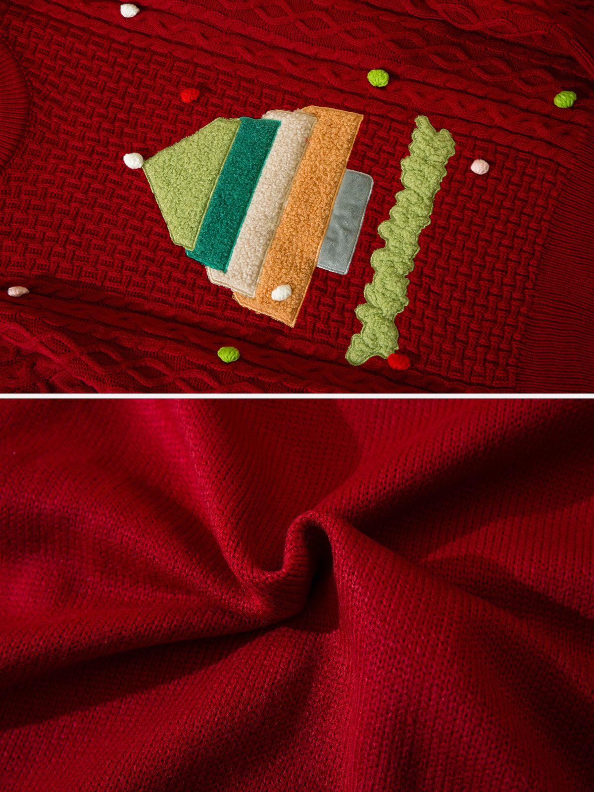 Concert Outfit Christmas Tree Design Sweater Concert Outfit Christmas Tree Design Sweater