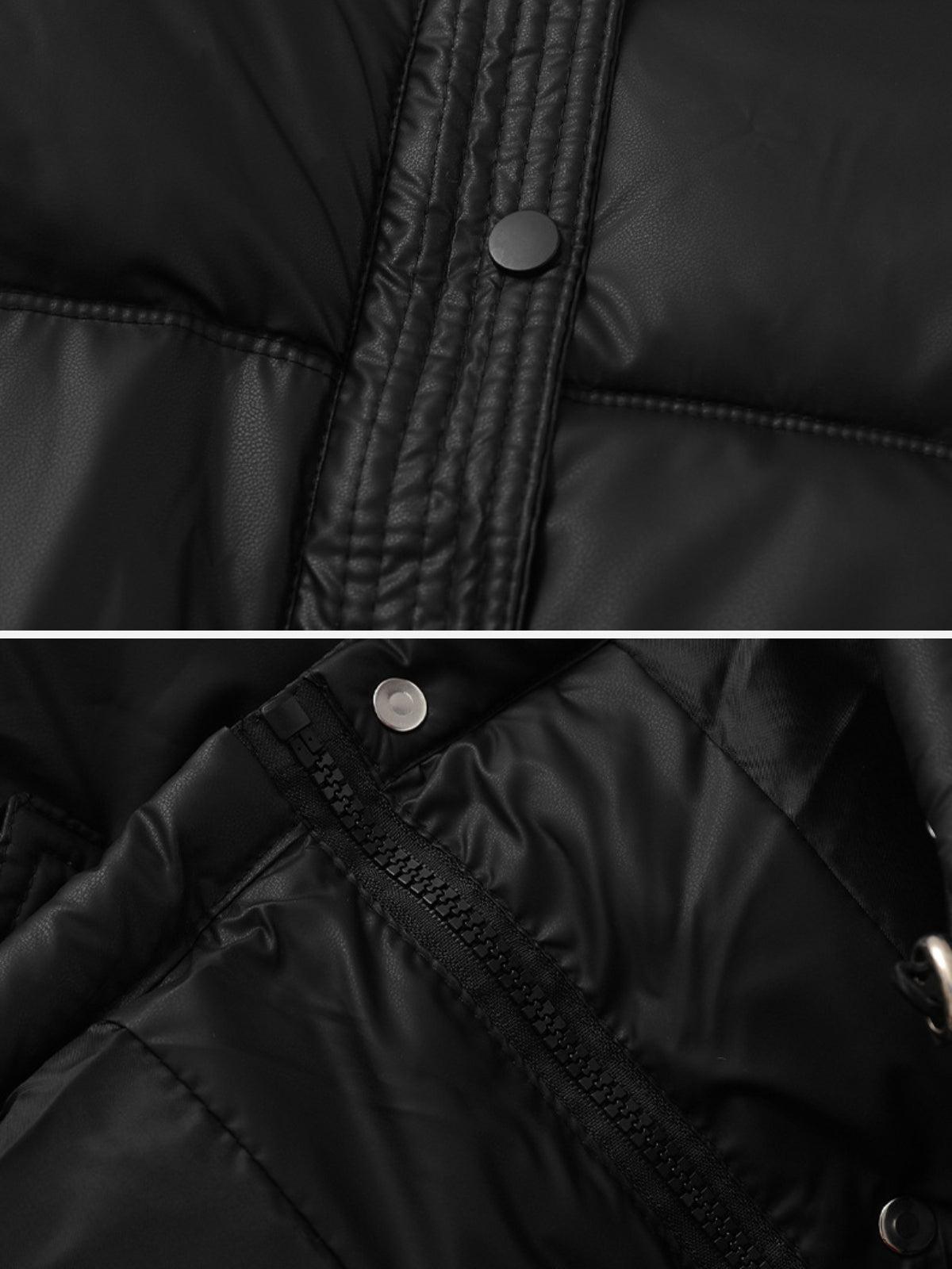 Concert Outfit Classic Stand Collar Puffer Coat Concert Outfit Classic Stand Collar Puffer Coat