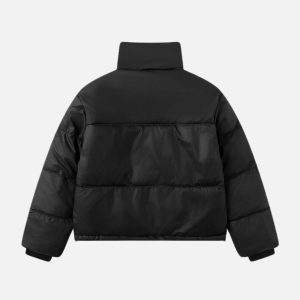 Concert Outfit Classic Stand Collar Puffer Coat