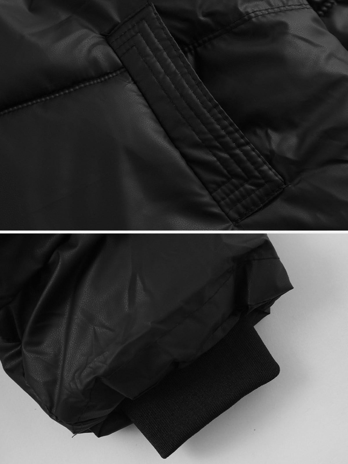 Concert Outfit Classic Stand Collar Puffer Coat Concert Outfit Classic Stand Collar Puffer Coat