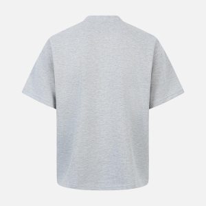 Concert Outfit Classic Tailoring Pleated T-Shirt