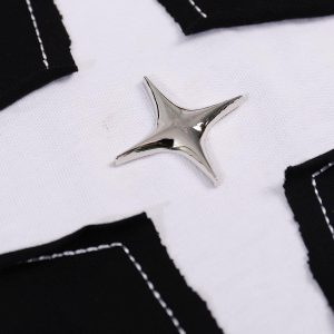 Concert Outfit Color Blocking Deconstruct Star Tee