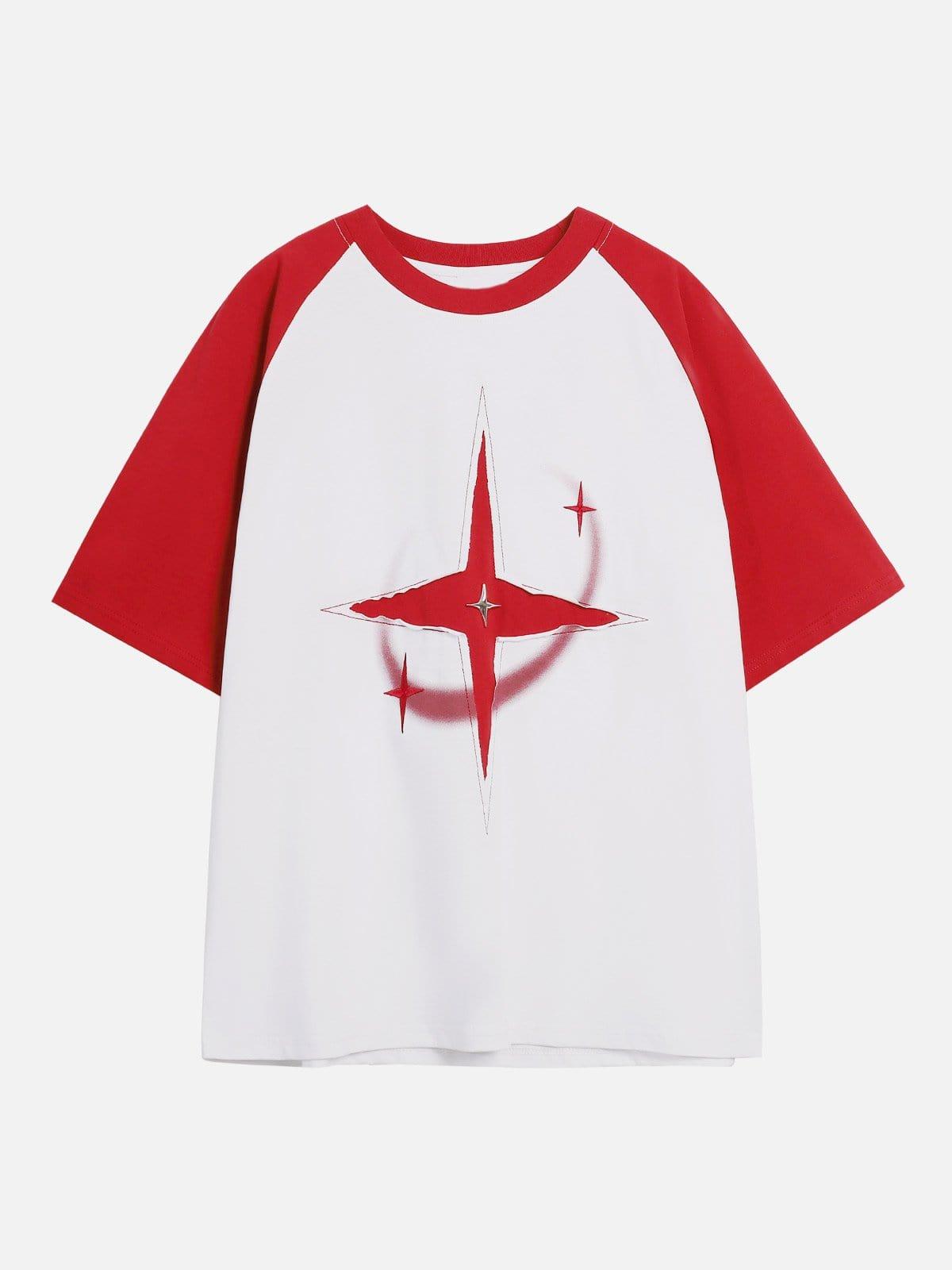 Concert Outfit Color Blocking Deconstruct Star Tee Concert Outfit Color Blocking Deconstruct Star Tee