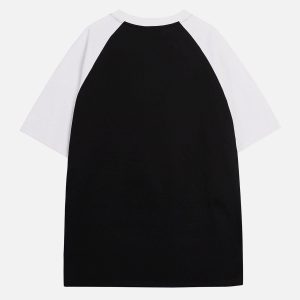 Concert Outfit Color Blocking Deconstruct Star Tee