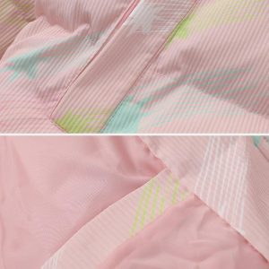 Concert Outfit Colorburst Cotton Coat