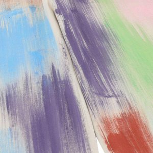 Concert Outfit Colorful Graffiti Overalls