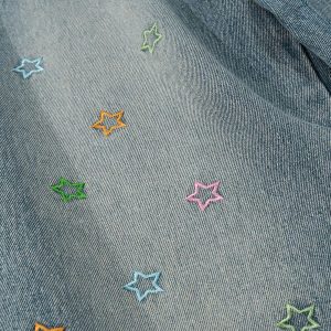 Concert Outfit Colorful Star Loose Jeans