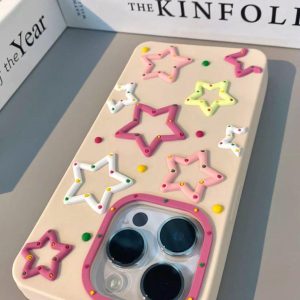 Concert Outfit Colourful Star Phone Case