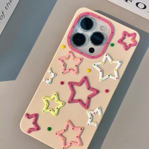 Concert Outfit Colourful Star Phone Case