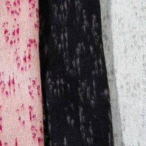 Concert Outfit Contrast Color Cross Sweater