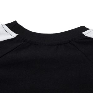 Concert Outfit Contrast Color Motorcycle Print T-Shirt