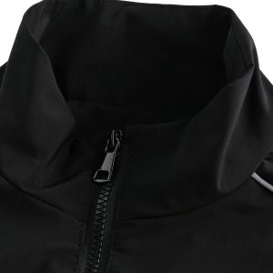 Concert Outfit Contrast color patchwork Track Jacket