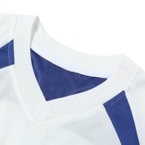 Concert Outfit Contrast Color Sporty V-Neck Jersey T-Shirt