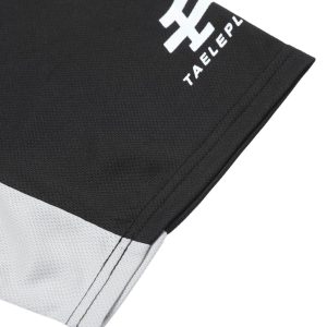 Concert Outfit Contrast Color Sporty V-Neck Jersey T-Shirt