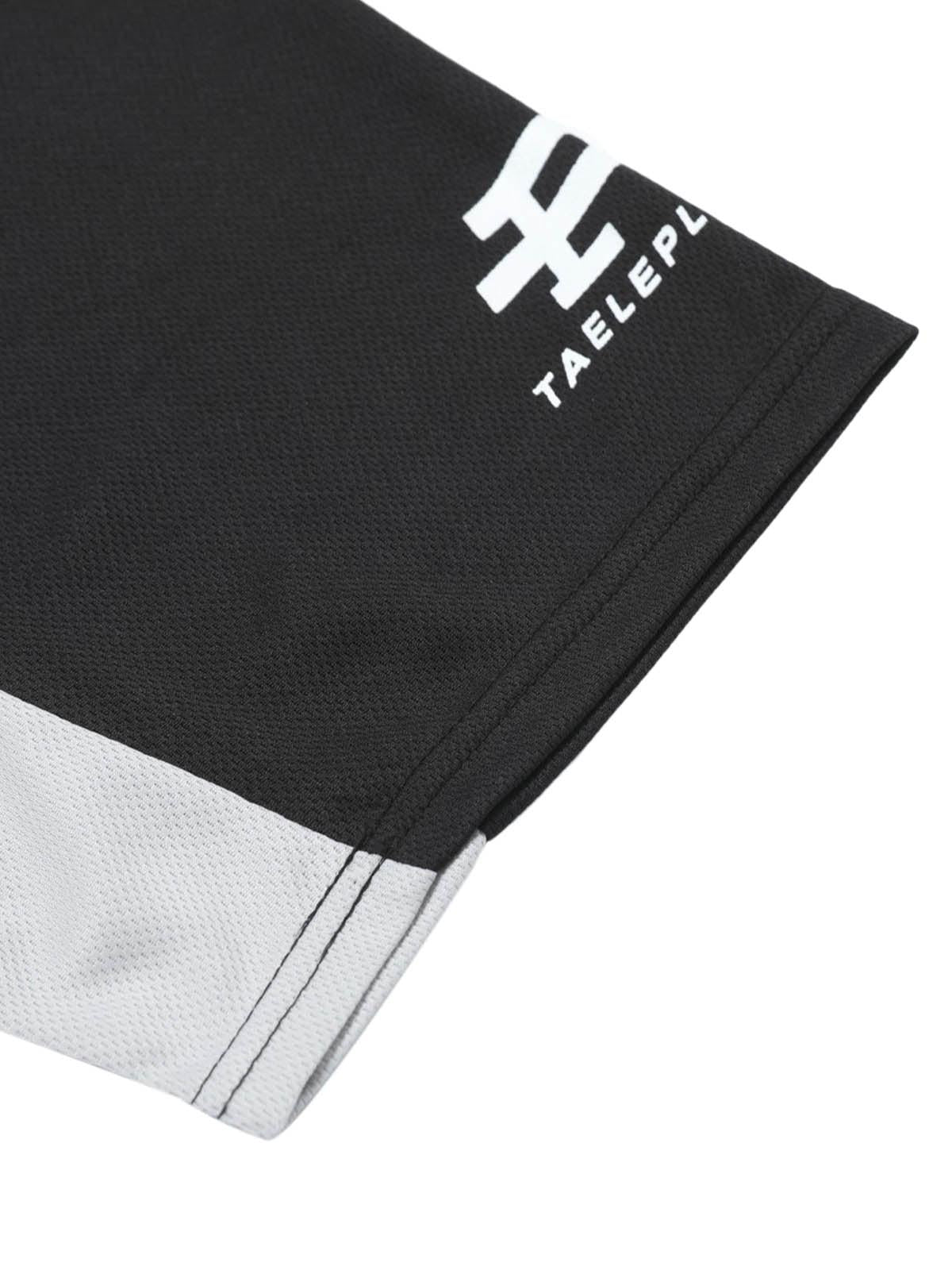 Concert Outfit Contrast Color Sporty V-Neck Jersey T-Shirt Concert Outfit Contrast Color Sporty V-Neck Jersey T-Shirt