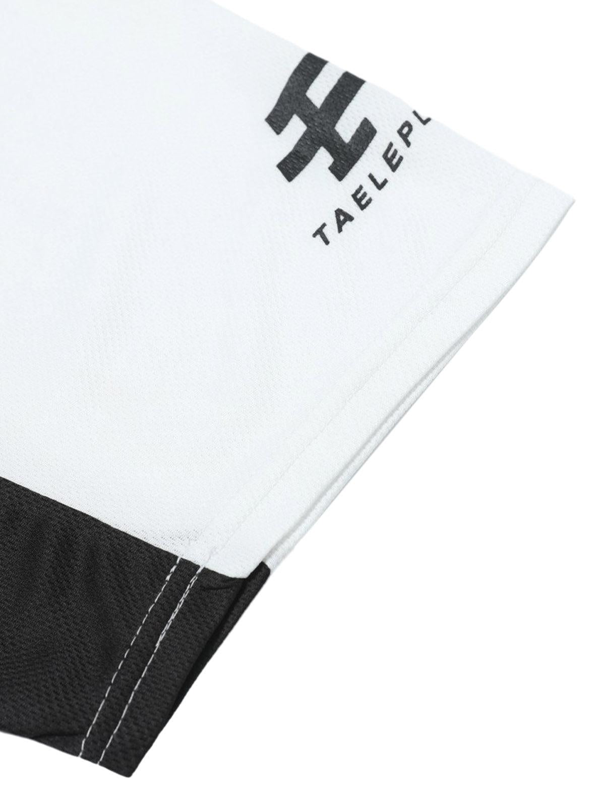 Concert Outfit Contrast Color Sporty V-Neck Jersey T-Shirt Concert Outfit Contrast Color Sporty V-Neck Jersey T-Shirt