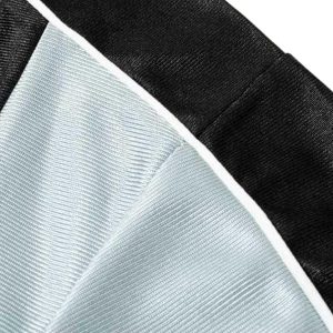 Concert Outfit Contrast Stitching Letter Jersey T-Shirt