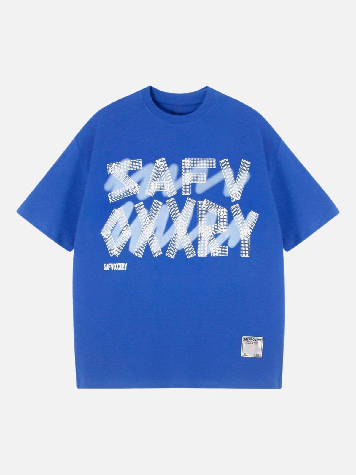 Concert Outfit Creative Alphabet Printed T-Shirt Concert Outfit Creative Alphabet Printed T-Shirt