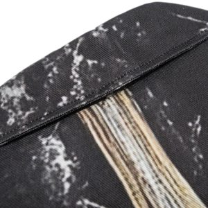 Concert Outfit Cross Printed Zip Up Quilted Bomber Jacket