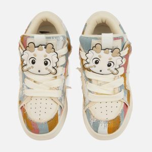 Concert Outfit Cute Dragon Series Tassel Sneakers