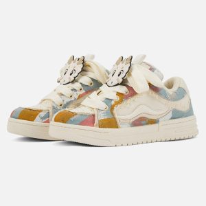 Concert Outfit Cute Dragon Series Tassel Sneakers