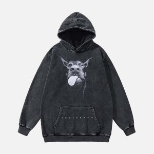 Concert Outfit Dark Series Doberman Hoodie