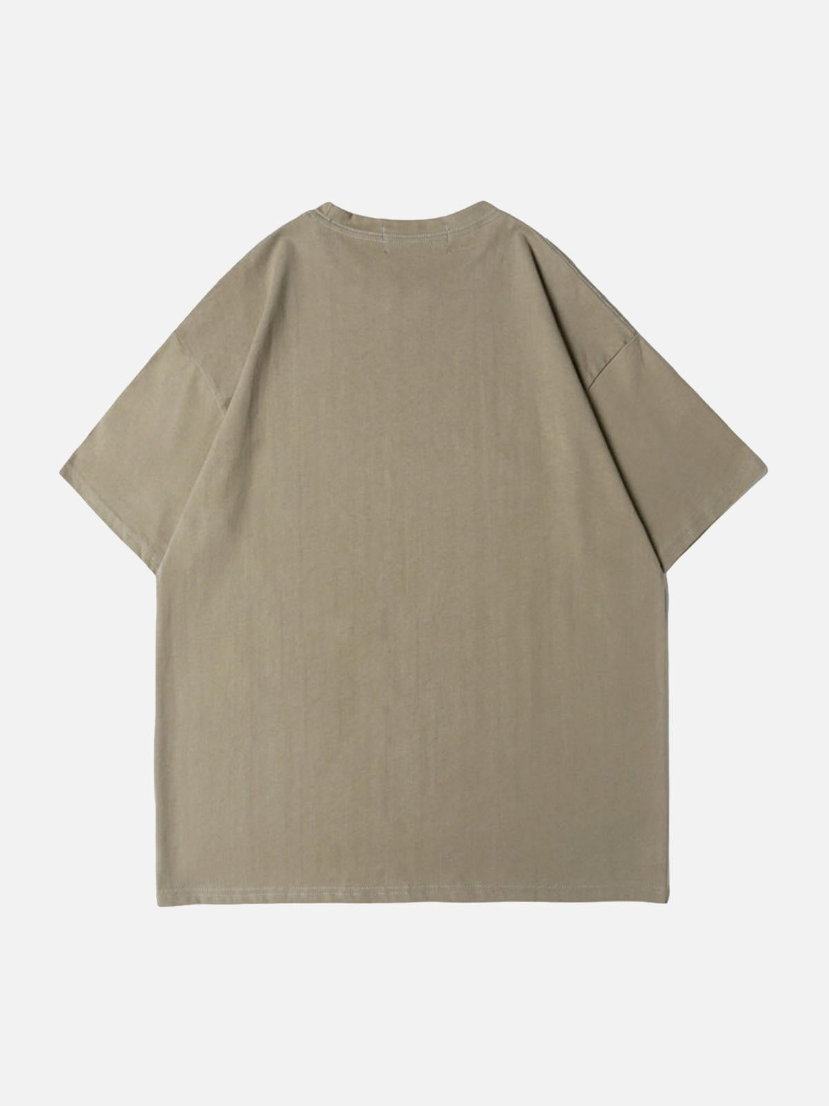 Concert Outfit Dark Silhouette Print T-Shirt Concert Outfit Dark Silhouette Print T-Shirt