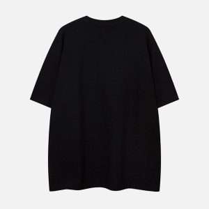 Concert Outfit Dark Style Dragon Print Tee